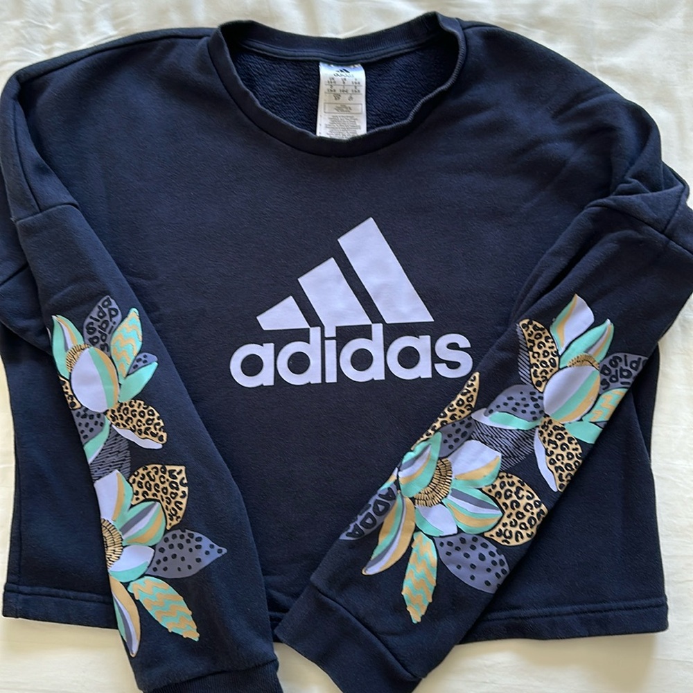 Adidas Cropped Sweatshirt